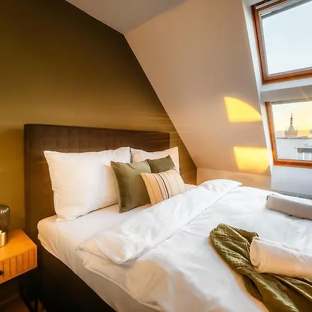 公寓 Sunset Crown Penthouse And Terrace 布拉格