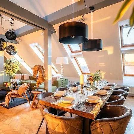 Sunset Crown Penthouse And Terrace 布拉格
